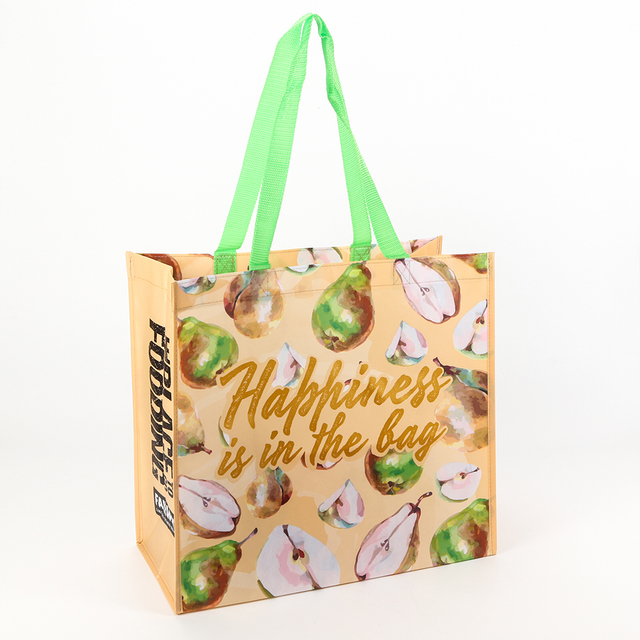 Promotional Custom Recycled Laminated Non Woven Shopping Bag