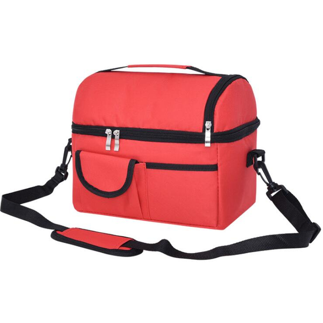 Polyester Insulation Thermal Lunch Bag Cooler Bag