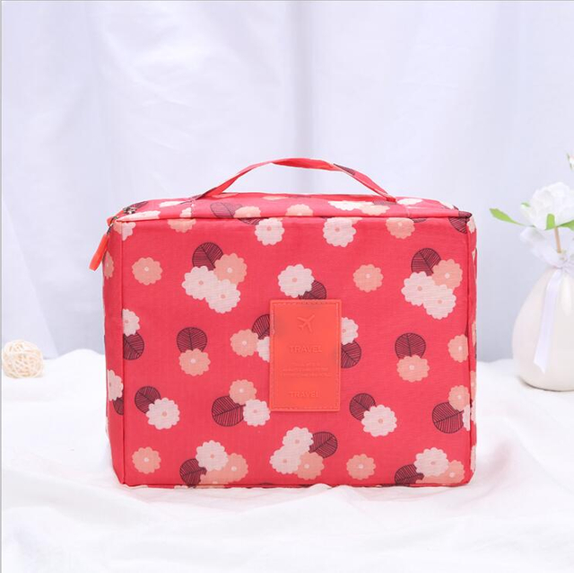 Portable Girls Travel Cosmetic Storage Bag Organizer