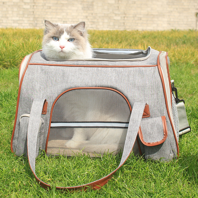 OEM Portable Pet Carrier Bag for Travel Dog Cat Pet Carrying Bag Pet Cage