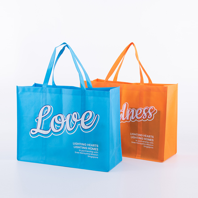 Customized Eco Friendly Promotional Non Woven Carrier Bag