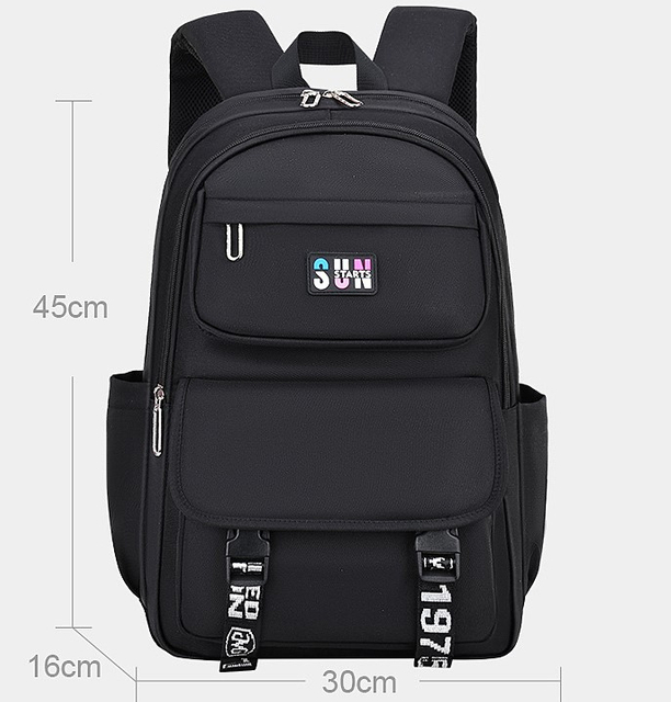 New Leisure Backpack for Girls Schoolbag for Middle School