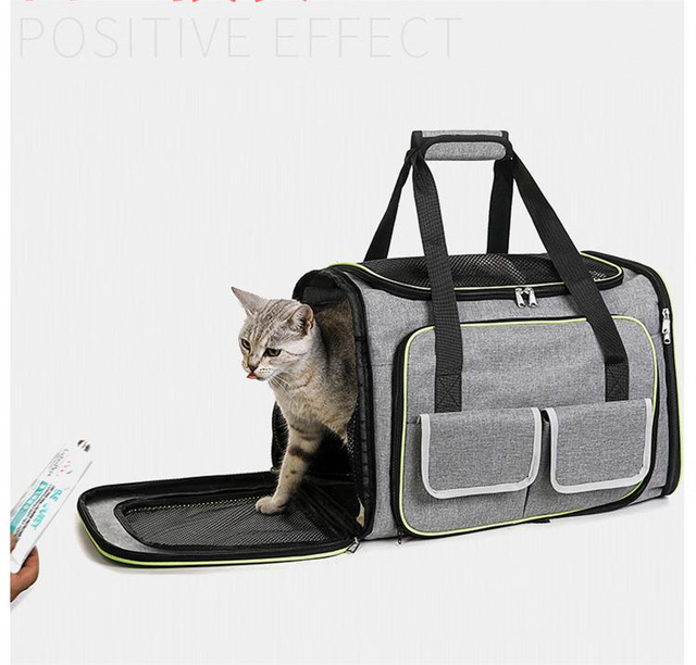 Wholesale Expandable Portable Pet Carrier Bag for Travel Dog Cat Pet Carrying Bag Pet Cage