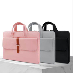 PU Leather Portable Women Business Computer Briefcase