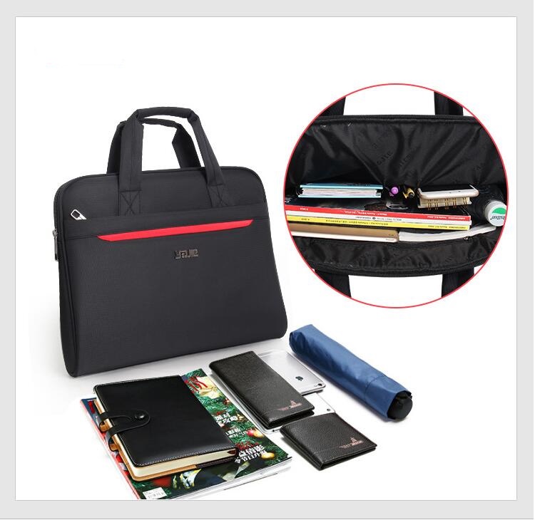 inside of Computer handbag