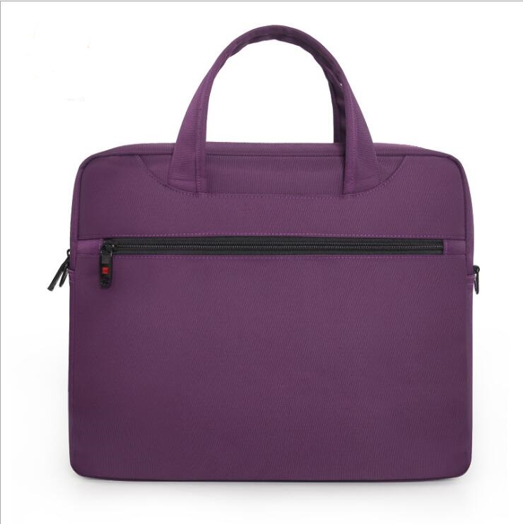 back view of women laptop handbag