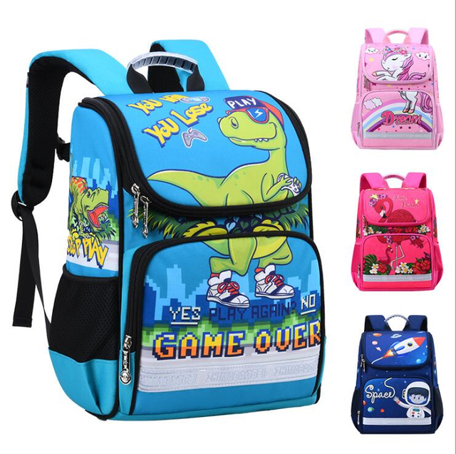 Animal Design Lightweight Kids School Bag Backpack for Kindergarden 