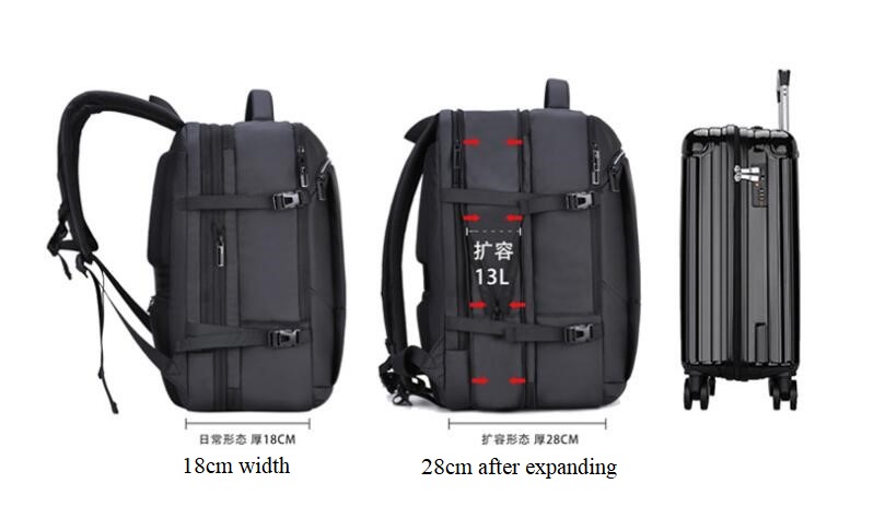 Expanded Business Travel Backpack
