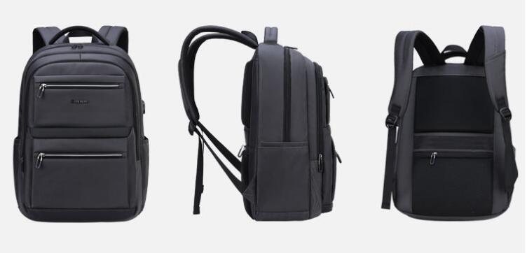 grey laptop bag