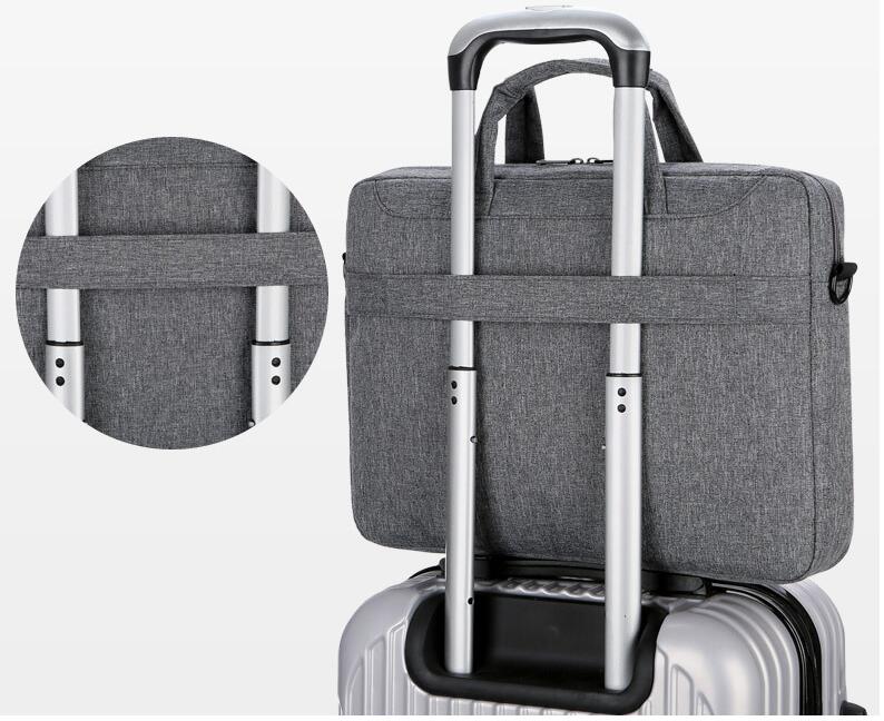laptop bag with luggage band