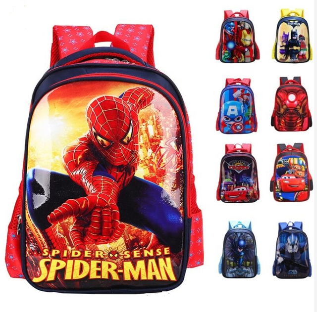 Children 3D Cartoon School Bag Backpack for Premary School