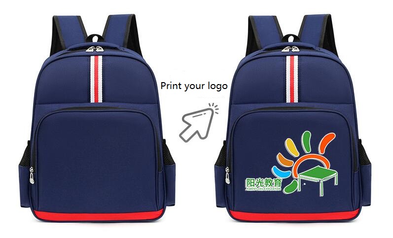 Customize Kids Schoolbag Backpack Book Bag with logo