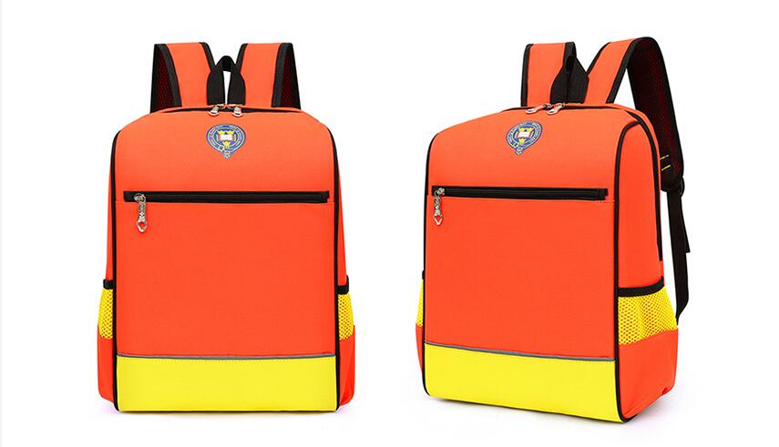 color display 4 of Custom logo kids school bag
