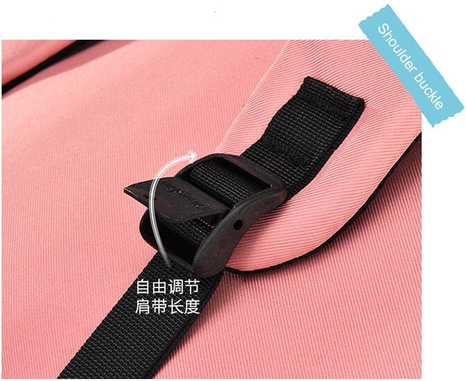 buckle of Fashion Girls Casual Backpack School Bag for Middle School