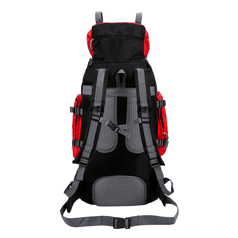 red back of Outdoor Camping Hiking Mountaineering Backpack Bag