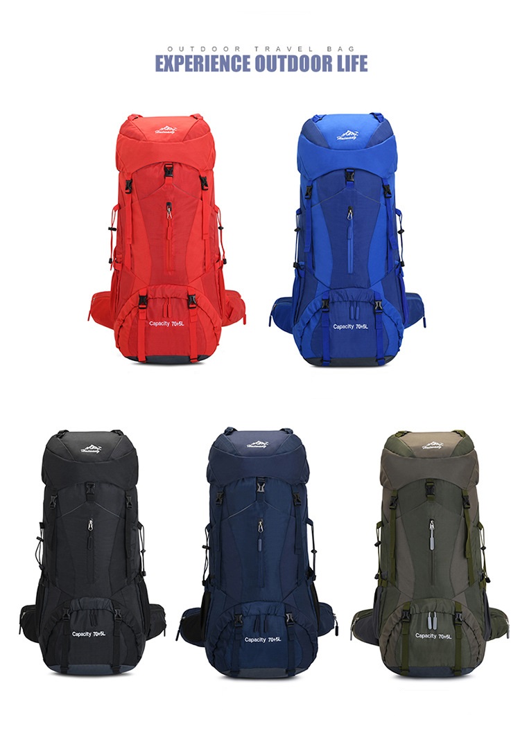 Colors of Light weight Outdoor Travel Hiking Backpack Trekking rucksacks