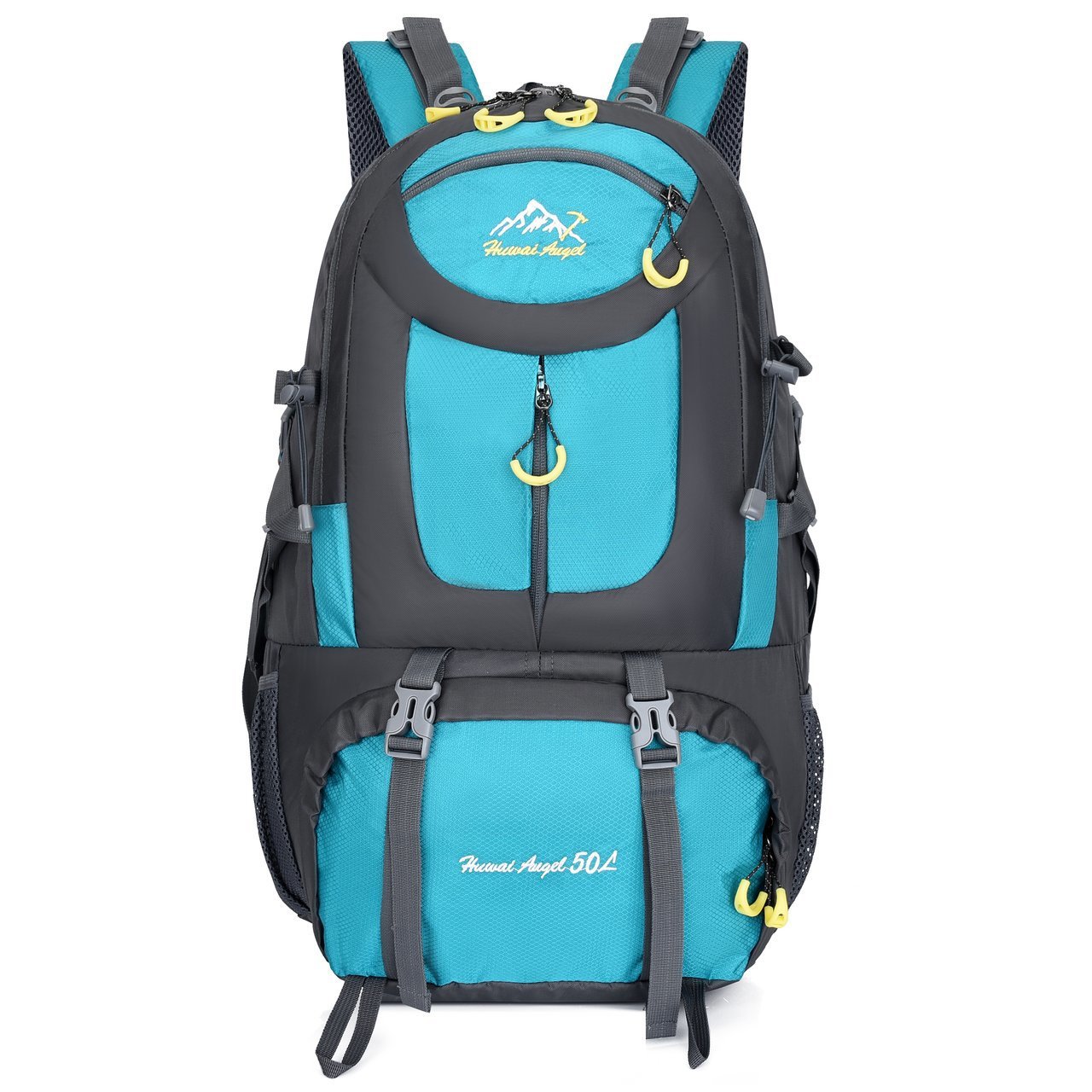 blue outdoor sports trekking hiking travel bags backpack
