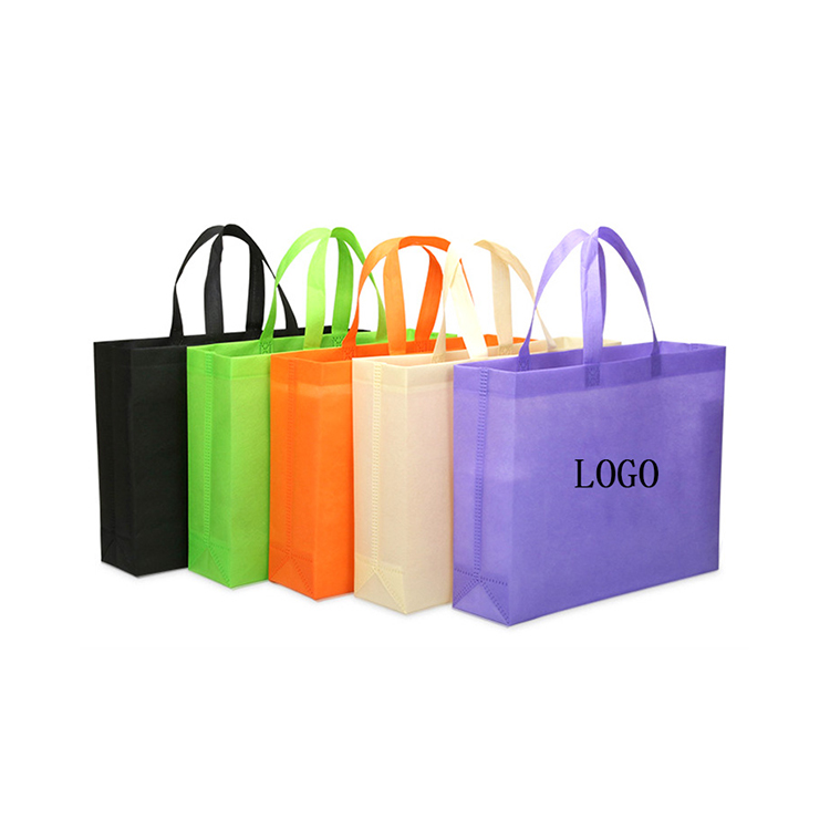 Custom Logo Reusable Promotional Non Woven Carry Bag