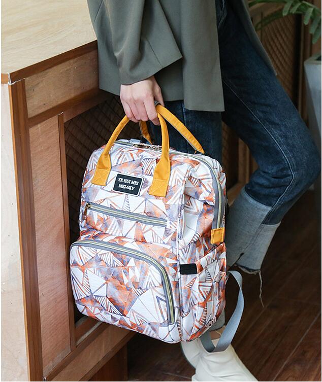 model3 show of Backpack diaper bag