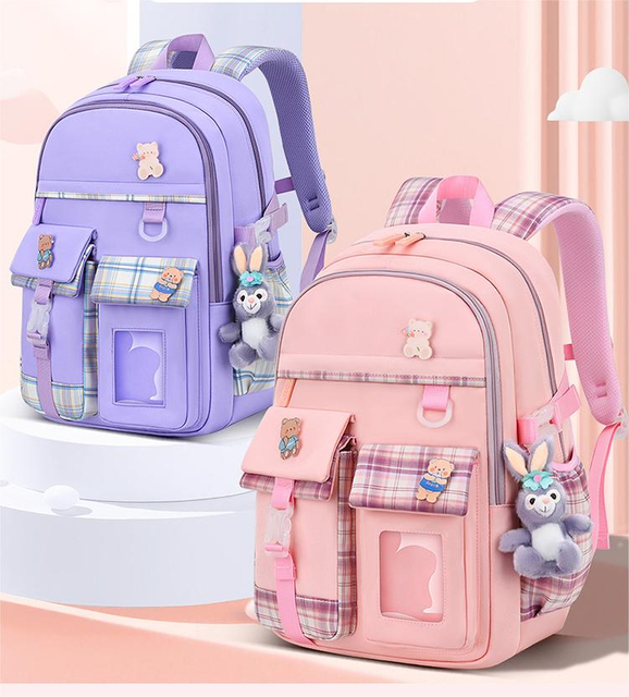 Lovely Mochila Satchel School Bag Backpack Student Book Bag for Girls