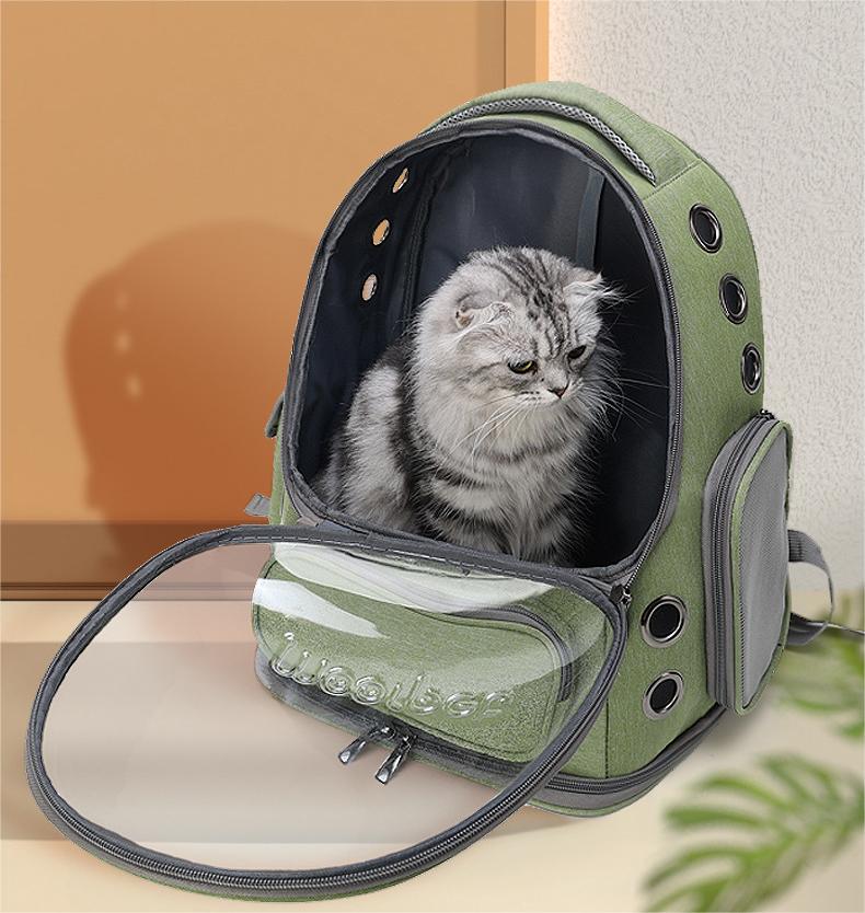 Breathable cat backpack best sale