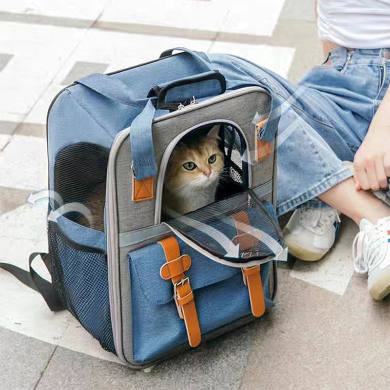 New Style Portable Pet Dog Cat Carrier Backpack Bag for Travel Pet Carrying Bag Pet Cage