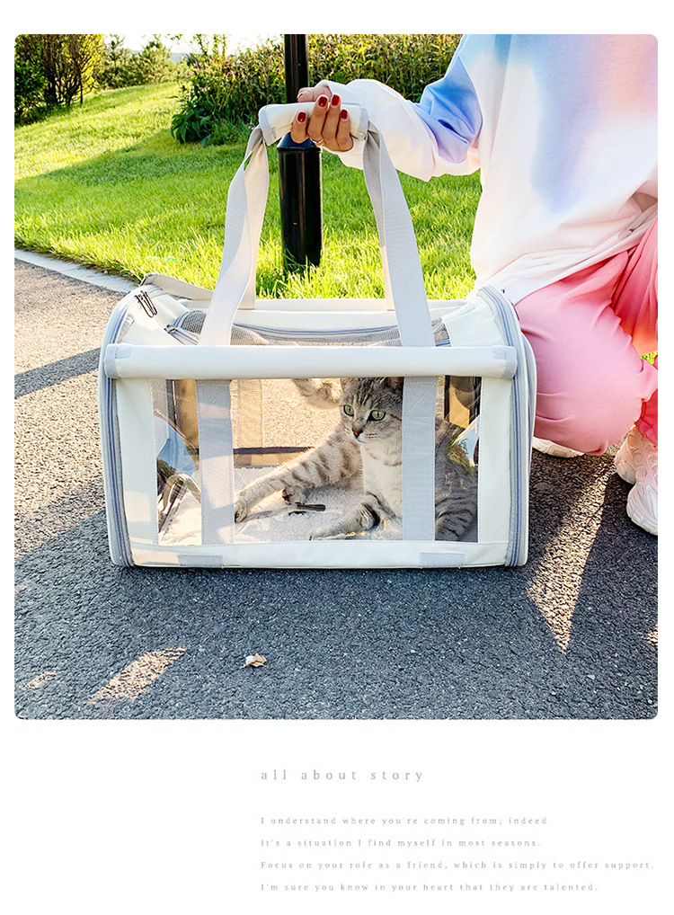 portable pet carrier bag