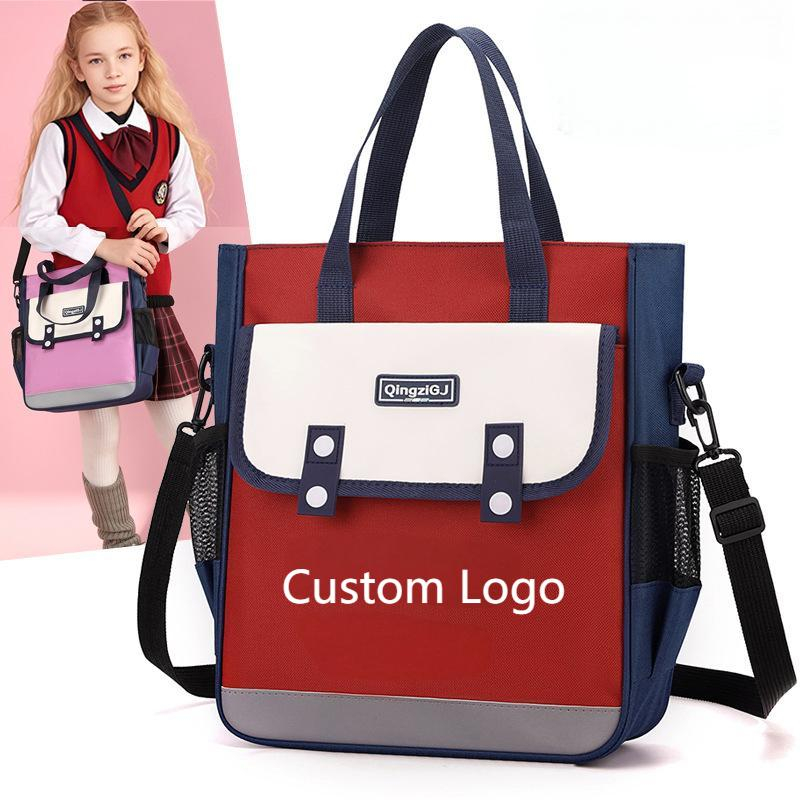 Kids Messenger Bag School Bag with Custom Logo for Promotion