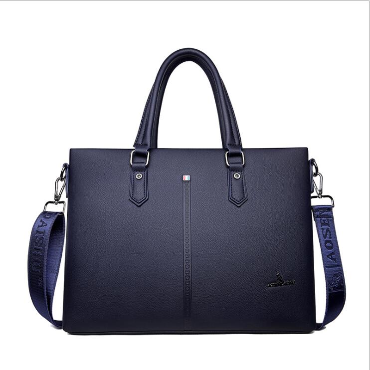 Genuine Leather Man Handbag