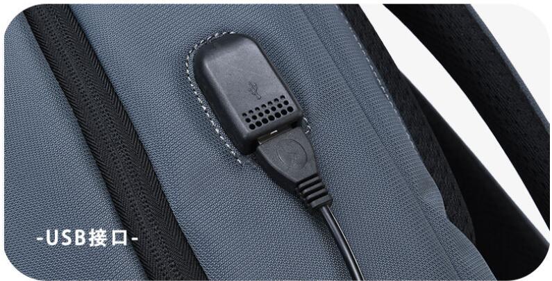 multifunctional computer backpack with USB Charging port