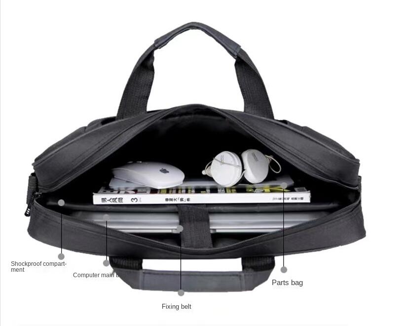 inside of laptop briefcase