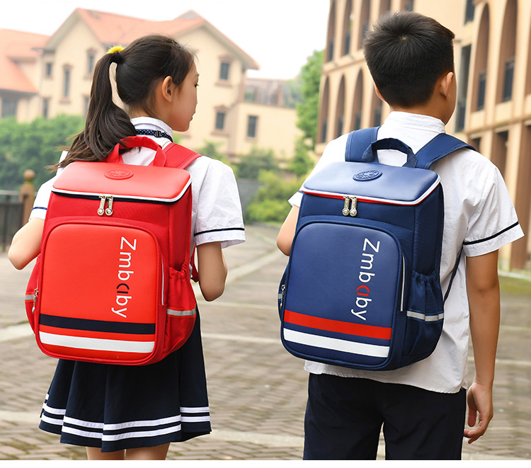 model show of Pupil Schoolbag Kids Book Bag for Primary School