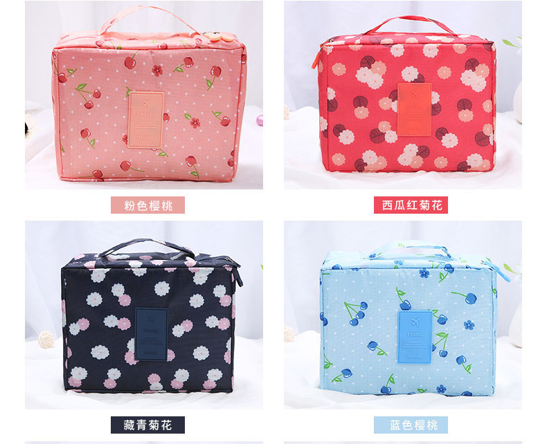 color show of women cosmetic storage bag