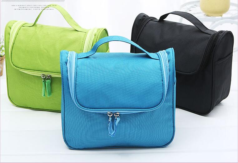 Waterproof Women Travel Makeup Bag Organizer with Hanging Hook