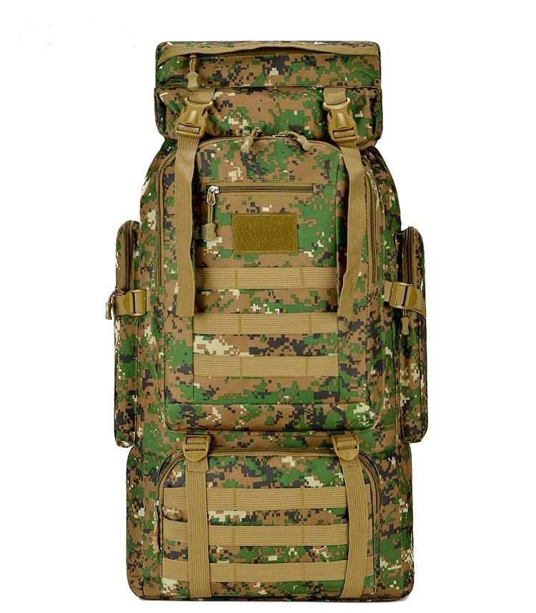 front view of Camping Hiking Backpack Outdoor Rucksack Traveling Daypack