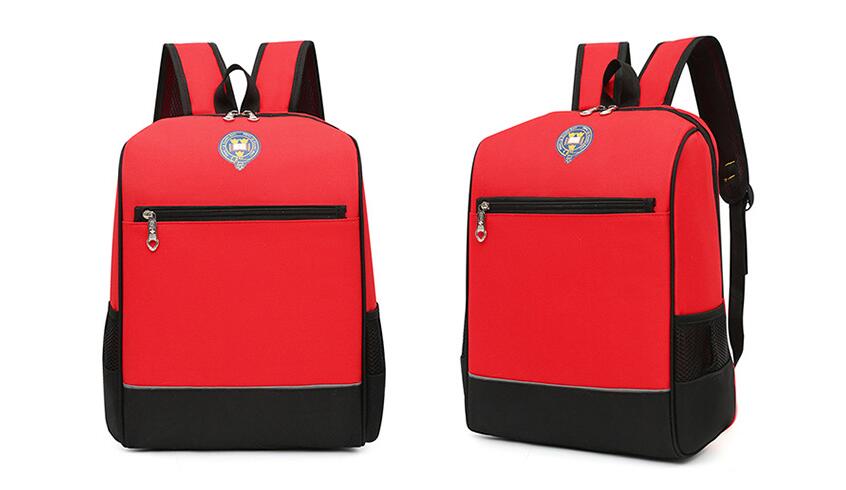 color display 2 of Custom logo kids school bag