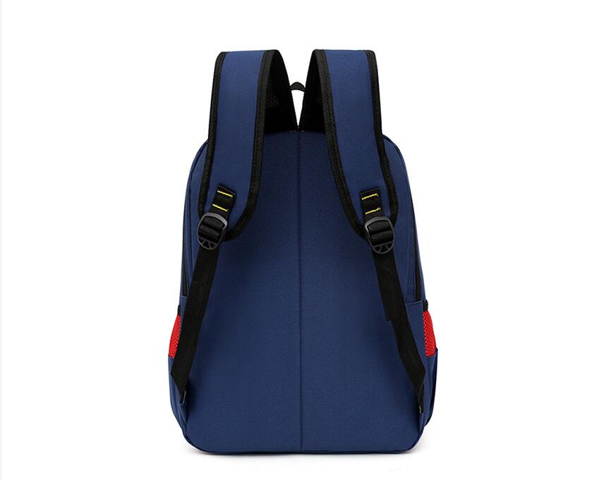 back display of Custom logo kids school bag