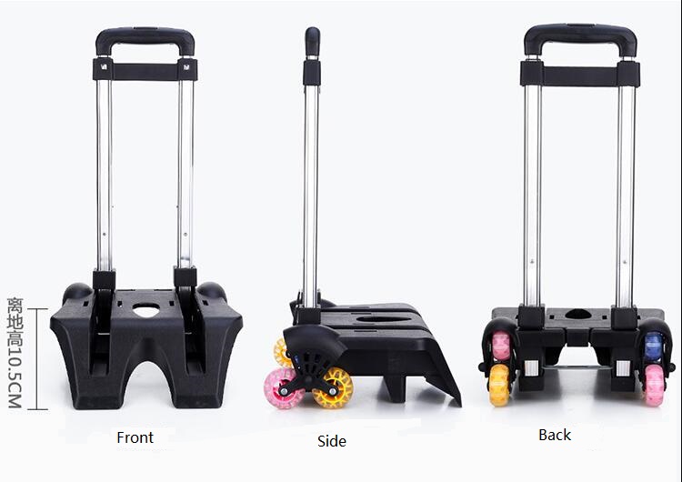 rolling styles of rolling school bag