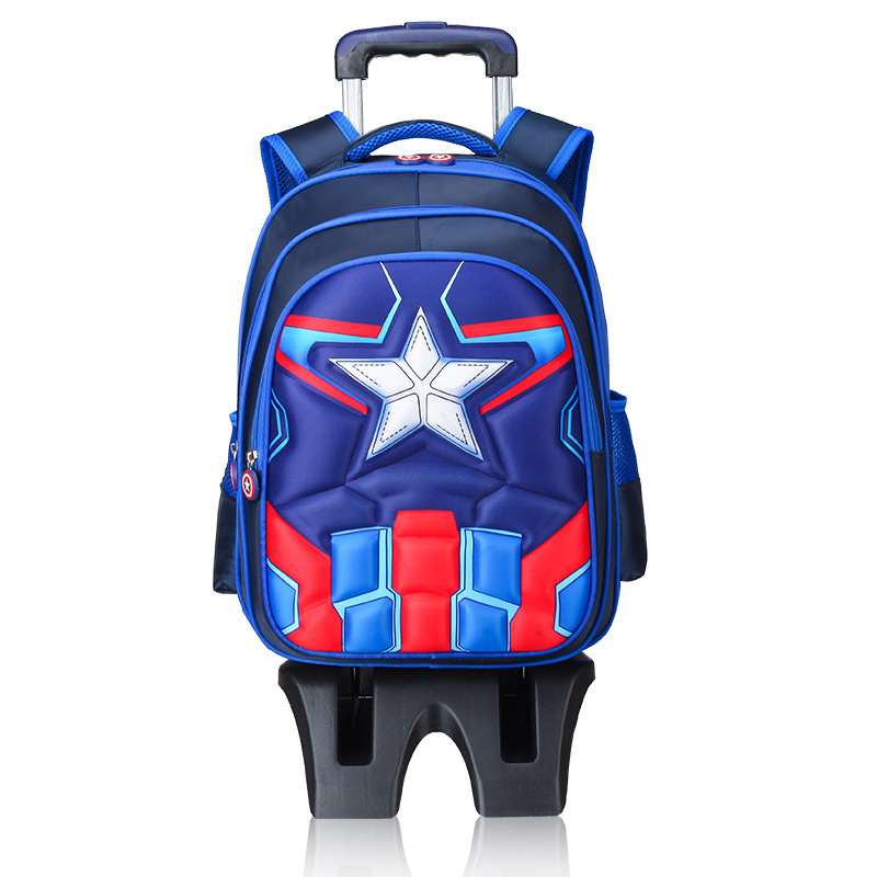 rolling school bag for kids