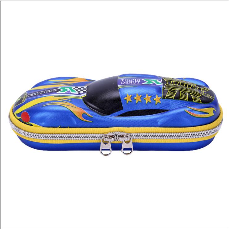 Car Design EVA 3D Cartoon Pencil Box for Pupil