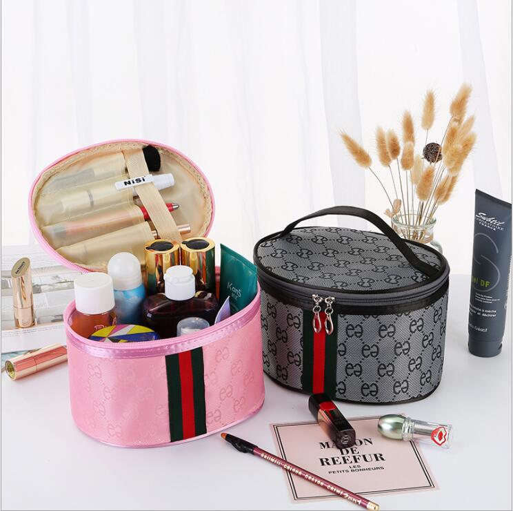 Portable Travel PU Toiletry Kit Cosmetic Bag for Women