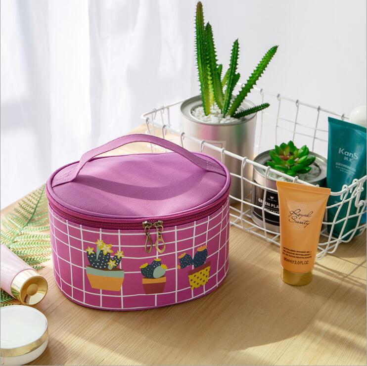 Waterproof Travel PU Makeup Case Toiletry Bag Organizer