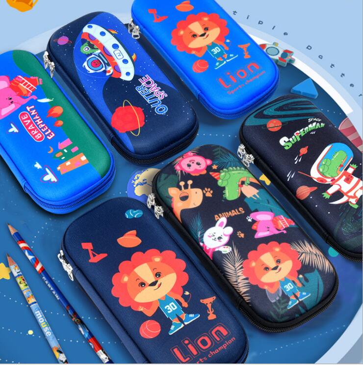 Custom EVA 3D Cartoon Pen Box for Student