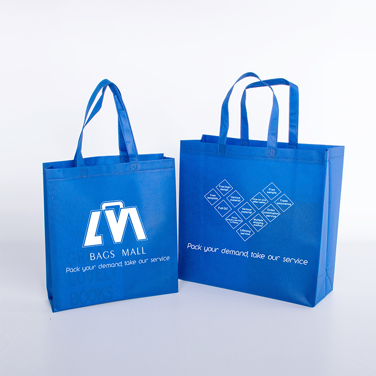 stock custom logo Non Woven shopping Carrier Bag