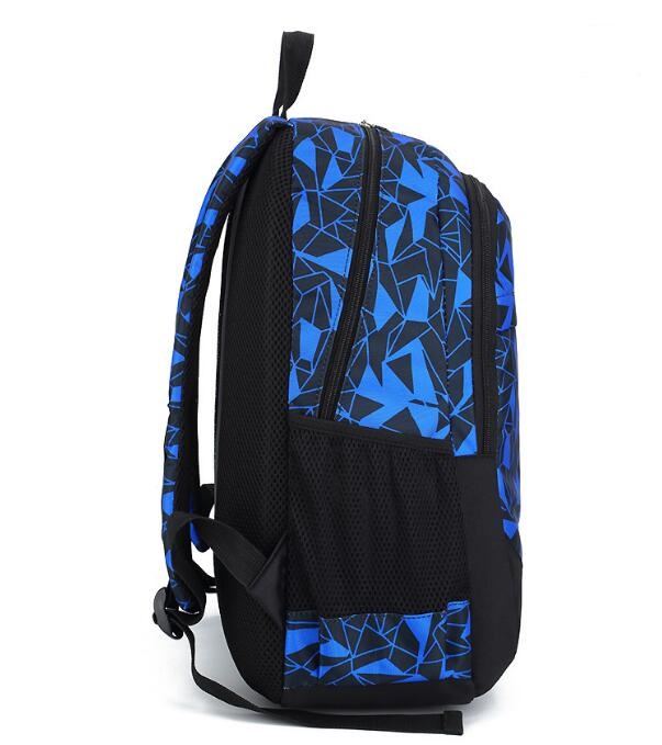 side view of 3pcs backpack set