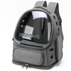 Breathable Cat Carrier Large Space Pet Backpack for Kitty Small Dog Transparent & Foldable Pet Carrier for Travel Hiking