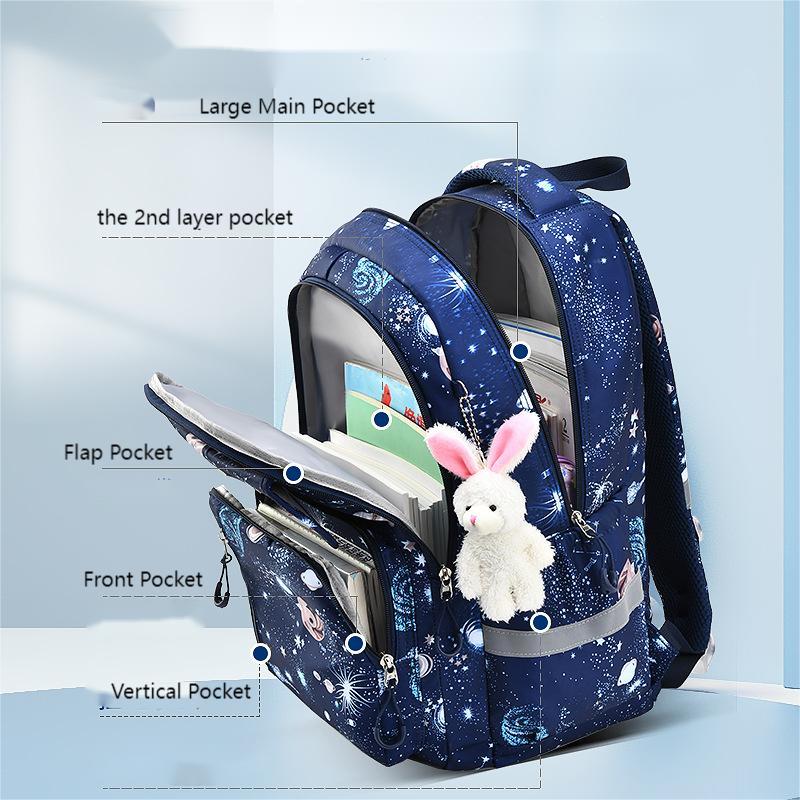Waterproof Kids Children School Bag Backpack Student Satchel Mochila Book Bag 