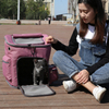 Customize Portable Pet Carrier Backpack Bag for Dog Cat Pet Carrying Bag Pet Cage