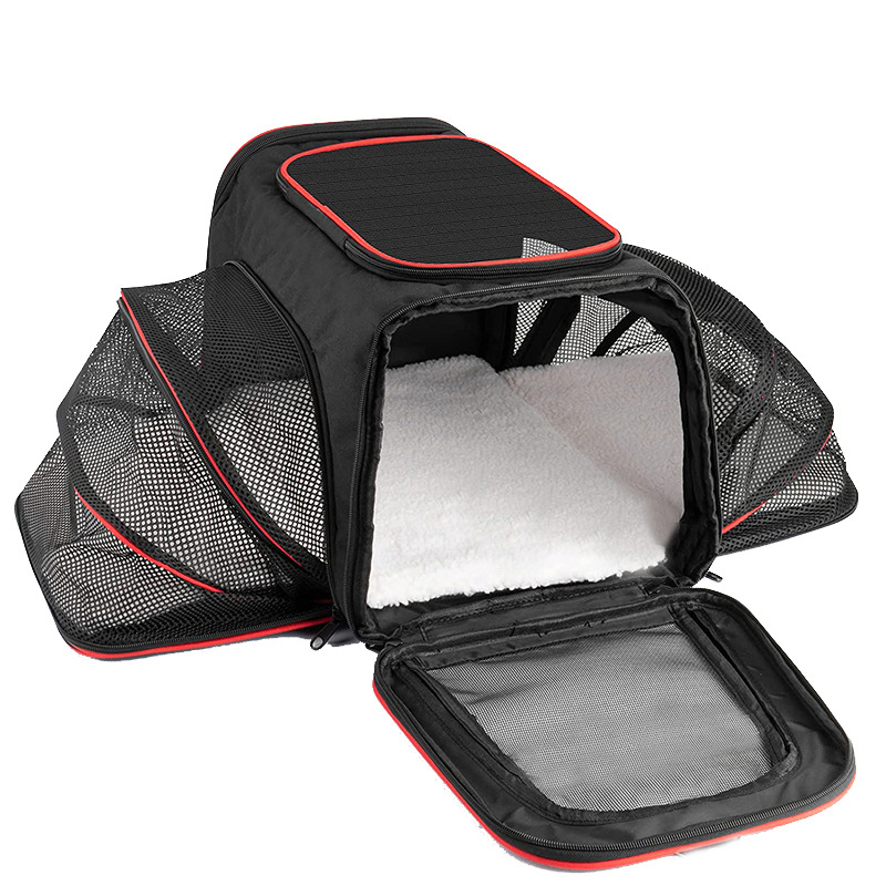 Wholesale Foldable Portable Pet Carrier Bag for Travel Sling Bag for Dog Cat Pet Carry Bag