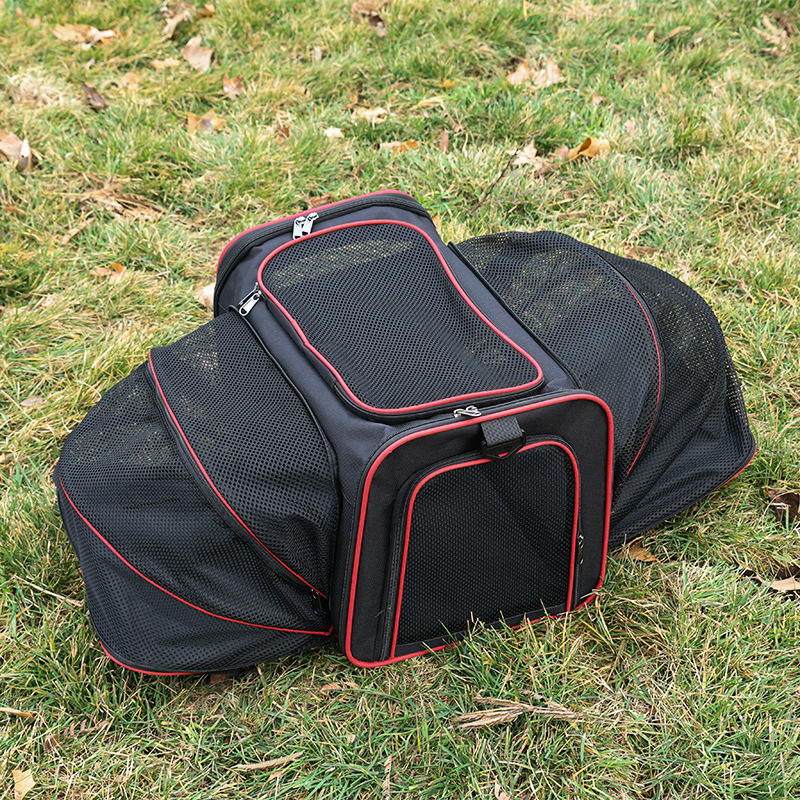expandable pet carrier bag
